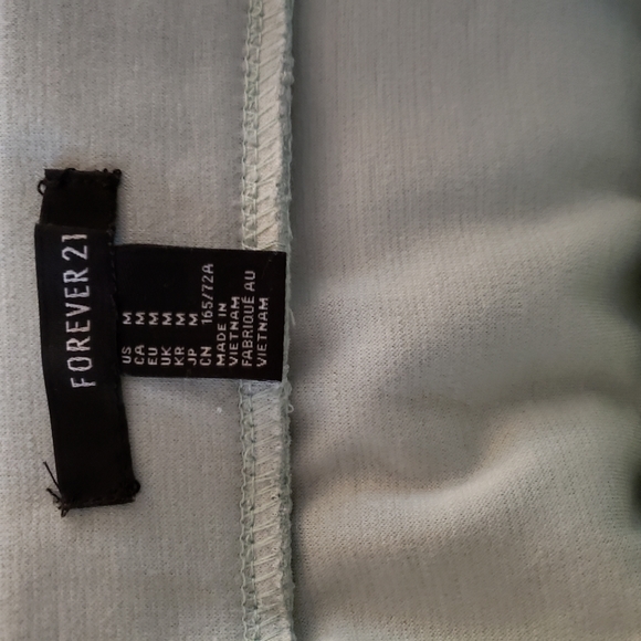 Forever 21 Mint Peplum Skirt - Picture 2 of 3